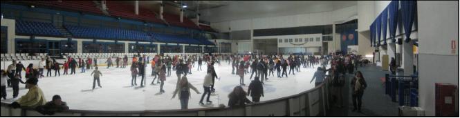 Fiesta de patinaje